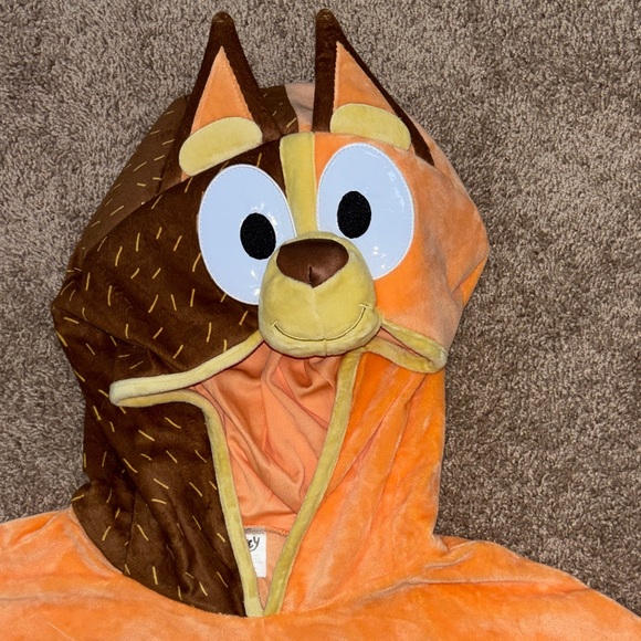 Bluey “Chili” Adult Woman Poncho costume - Picture 3 of 12